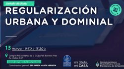 Jornada Nacional: Regularización Urbana y Dominial