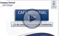 Café Notarial – CAIP (NO ACREDITA PUNTOS)