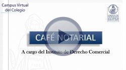 Café Notarial – Dcho. Comercial (NO ACREDITA PUNTOS)
