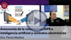 Autonomía de la voluntad en DIPR e inteligencia artificial y contratos electrónicos (VÁLIDO PARA PUNTOS ARTS. 38 Y 39 DE LA LEY 404)