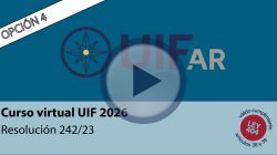 Curso virtual UIF 2026 – Nº 4